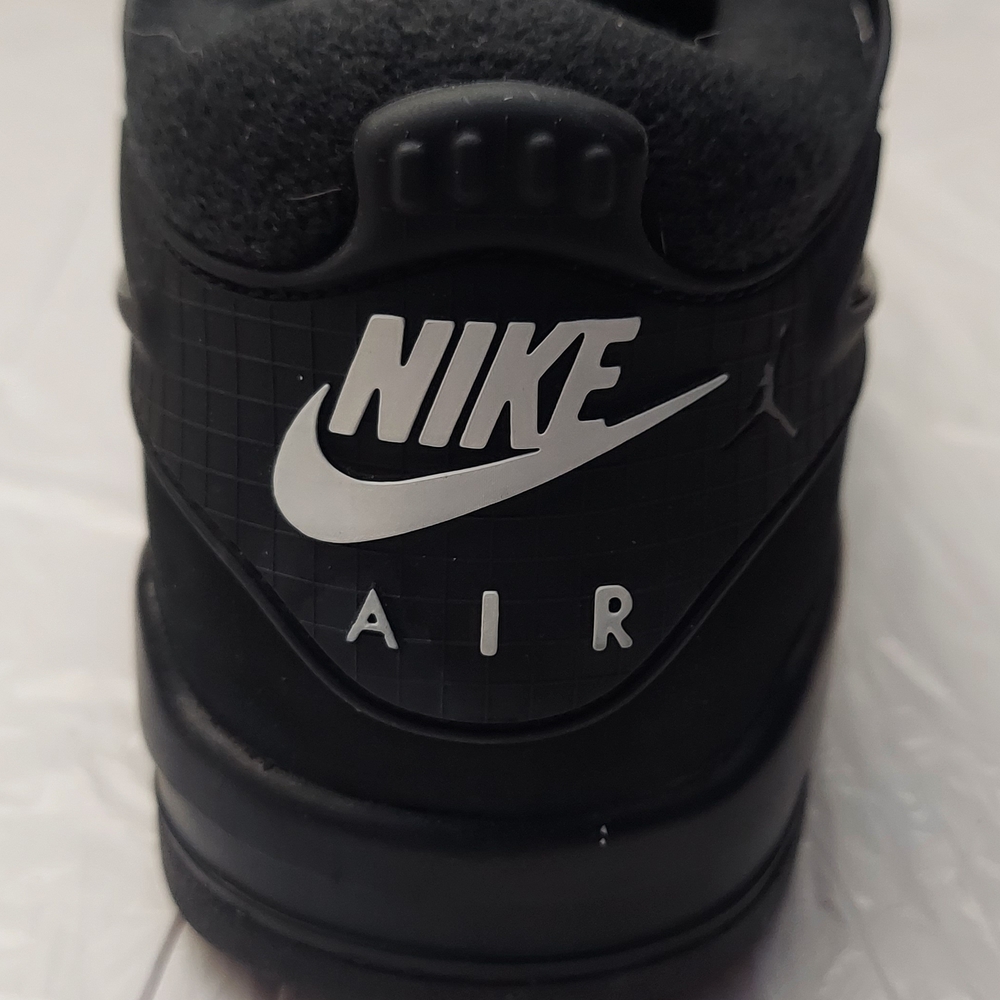 Nike Air Black Sneakers with White Logo